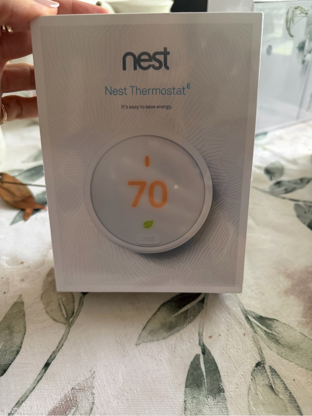 Nest Thermostat E Smart Thermostat - White (model T4000ES)